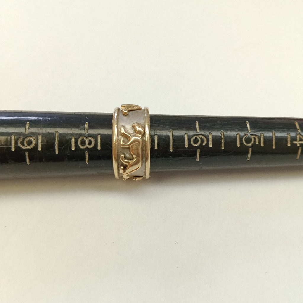 ANILLO ORO 14 K 10.2 GRMS (SEMINUEVO)