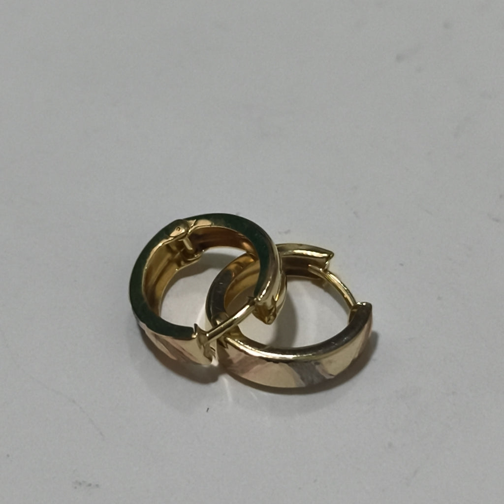 ARRACADAS PAR ORO 14 K 1.2 GRMS (SEMINUEVO)