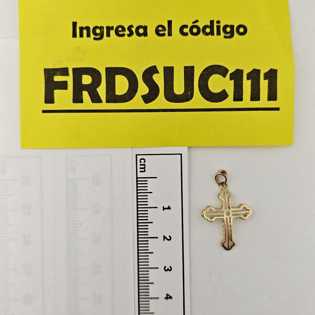 CRUZ ORO 14 K 1.2 GRMS (SEMINUEVO)