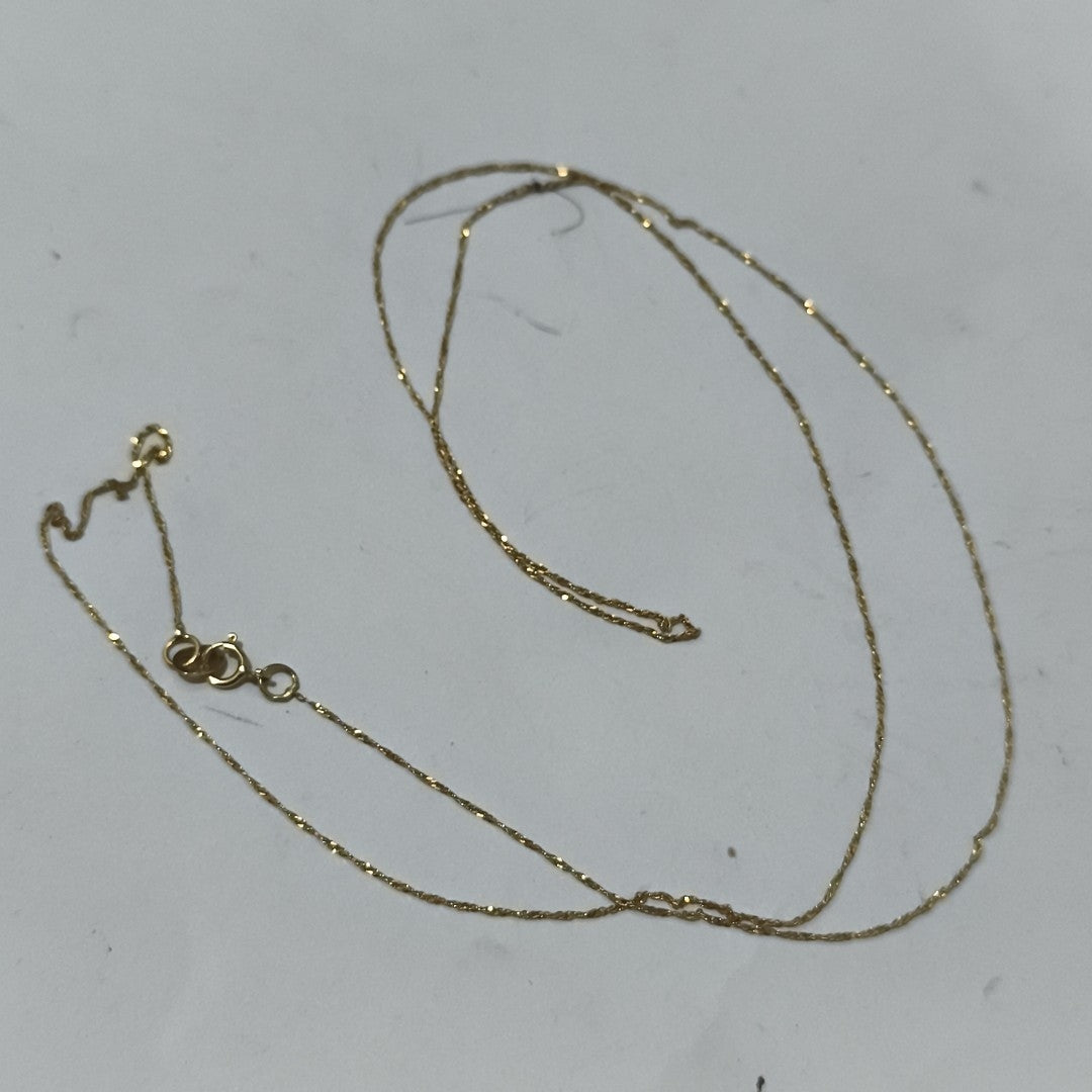 CADENA ORO 14 K 0.9 GRMS (SEMINUEVO)