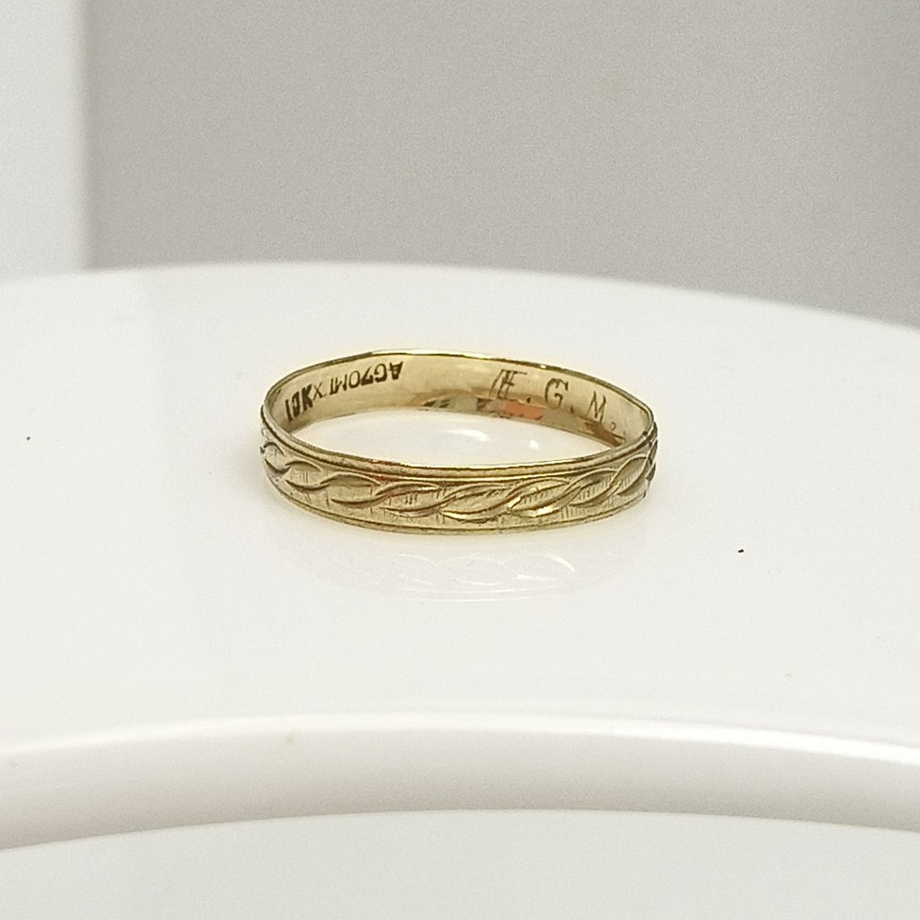 ARGOLLA ORO 10 K 0.9 GRMS (SEMINUEVO)