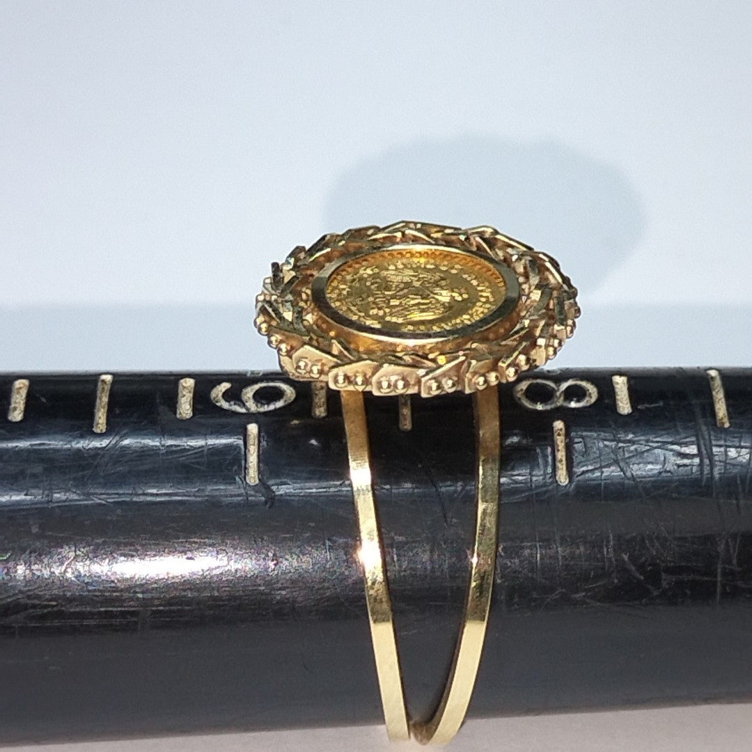 K1 3.8 GRMS 10 K IDENTIFICACIÓN ANILLO MATERIALES ORO CANTIDAD DE PIE (SEMINUEVO)