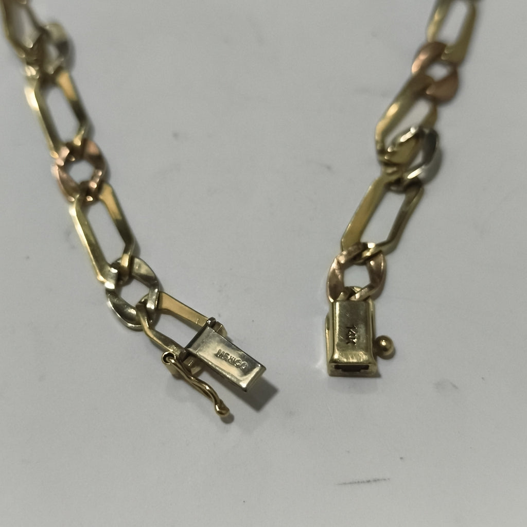 ESCLAVA ORO 14 K 9.6 GRMS (SEMINUEVO)