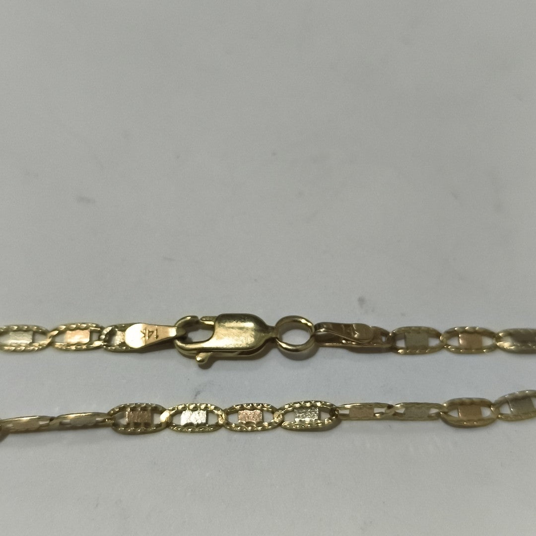 PULSERA ORO 14 K 1.9 GRMS (SEMINUEVO)