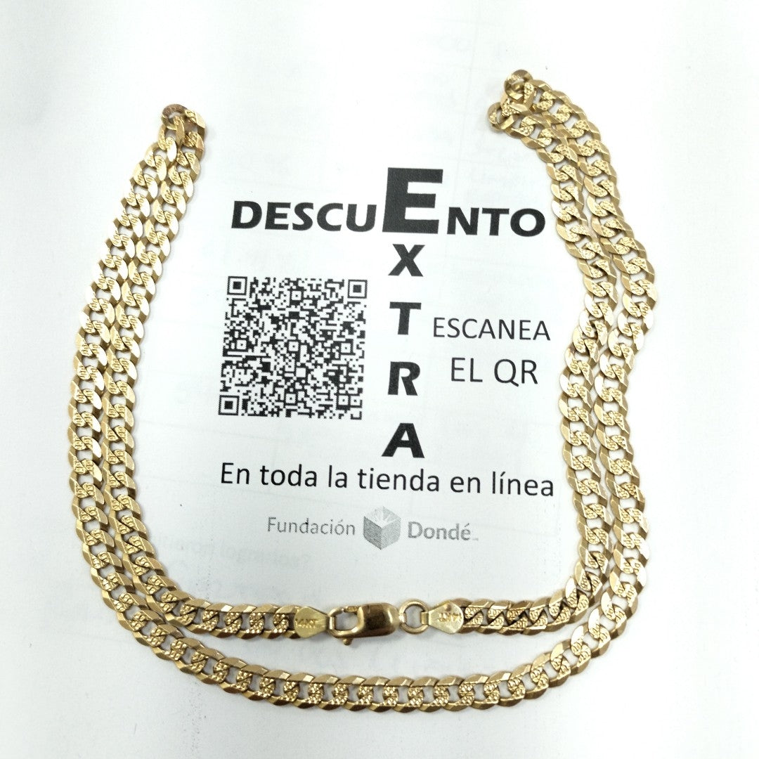 CADENA ORO 14 K 28.4 GRMS (SEMINUEVO)