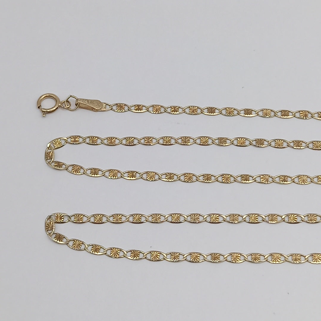 CADENA ORO 10 K 2,90 GRMS (SEMINUEVO)