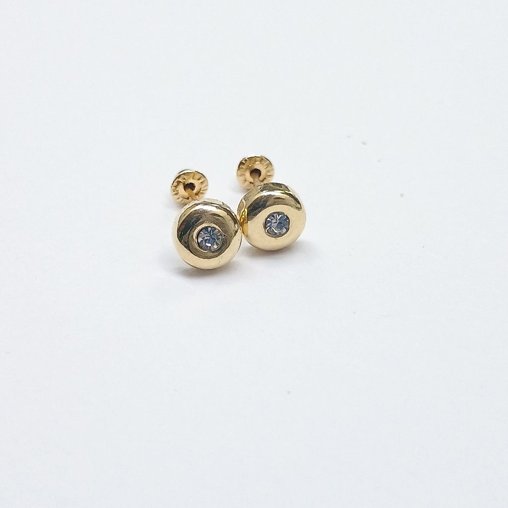 BROQUELES BROQUEL C CIRCONIA 14K 0.27 GR (NUEVO)
