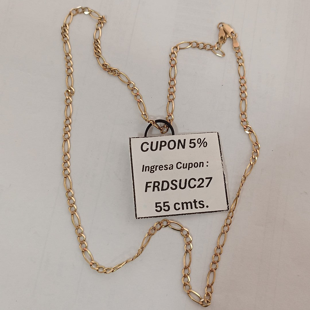 CADENA ORO 14 K 9.1 GRMS (SEMINUEVO)