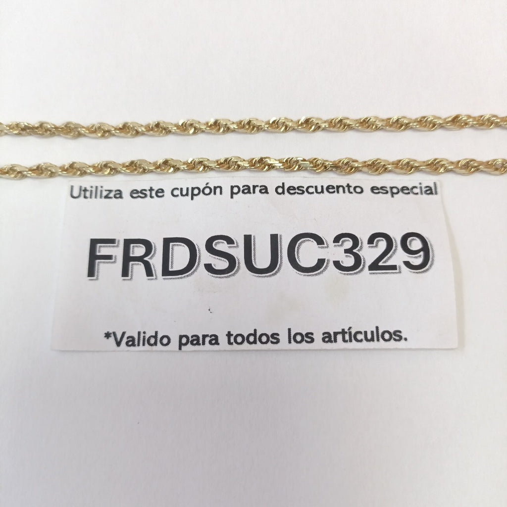 CADENA ORO 14 K 18.4 GRMS (SEMINUEVO)