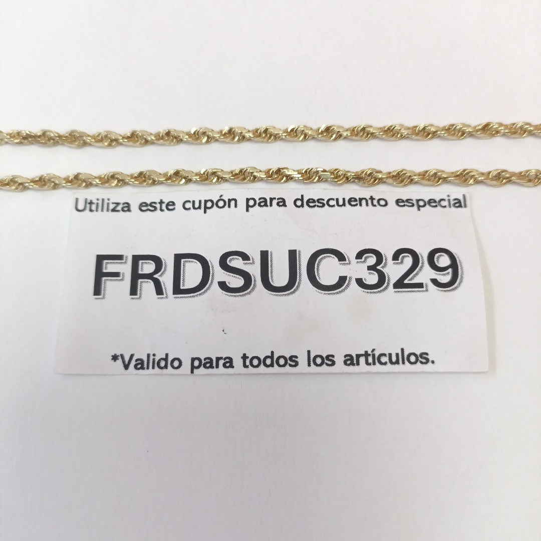 CADENA ORO 14 K 18.4 GRMS (SEMINUEVO)