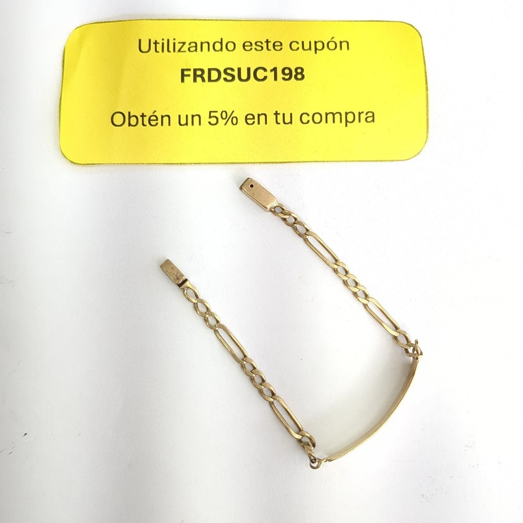 ESCLAVA ORO 10 K 4.1 GRMS (SEMINUEVO)