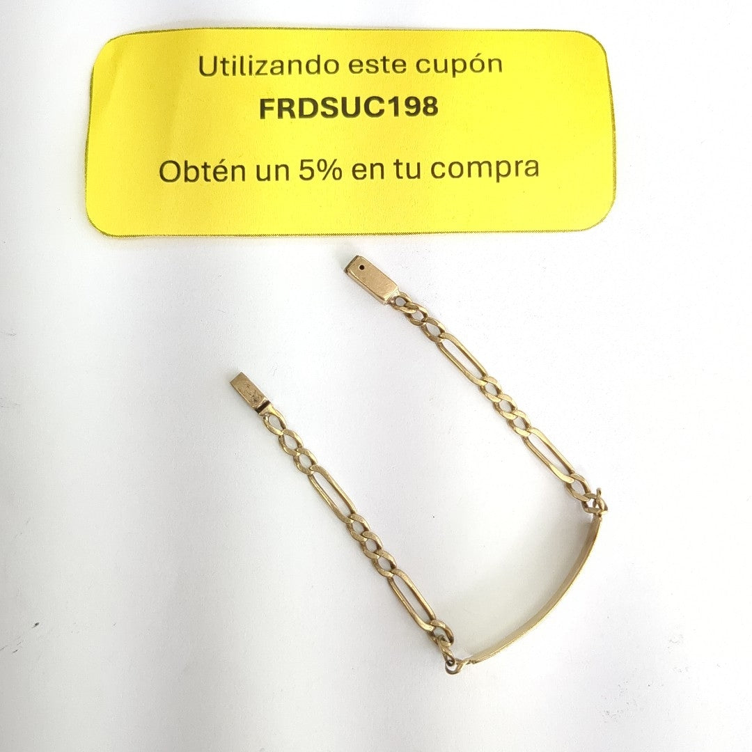 ESCLAVA ORO 10 K 4.1 GRMS (SEMINUEVO)