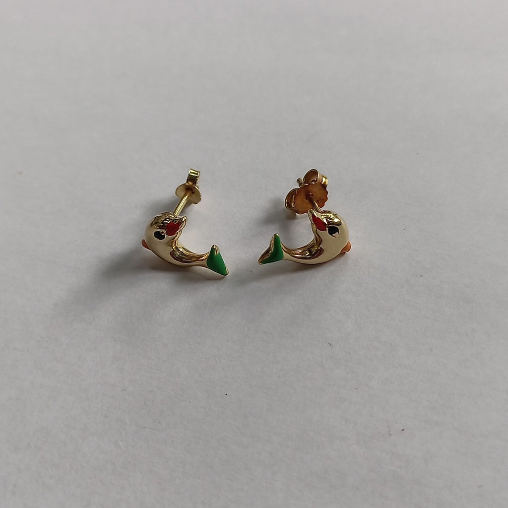 ARETES PAR ORO 14 K 1,40 GRMS (SEMINUEVO)