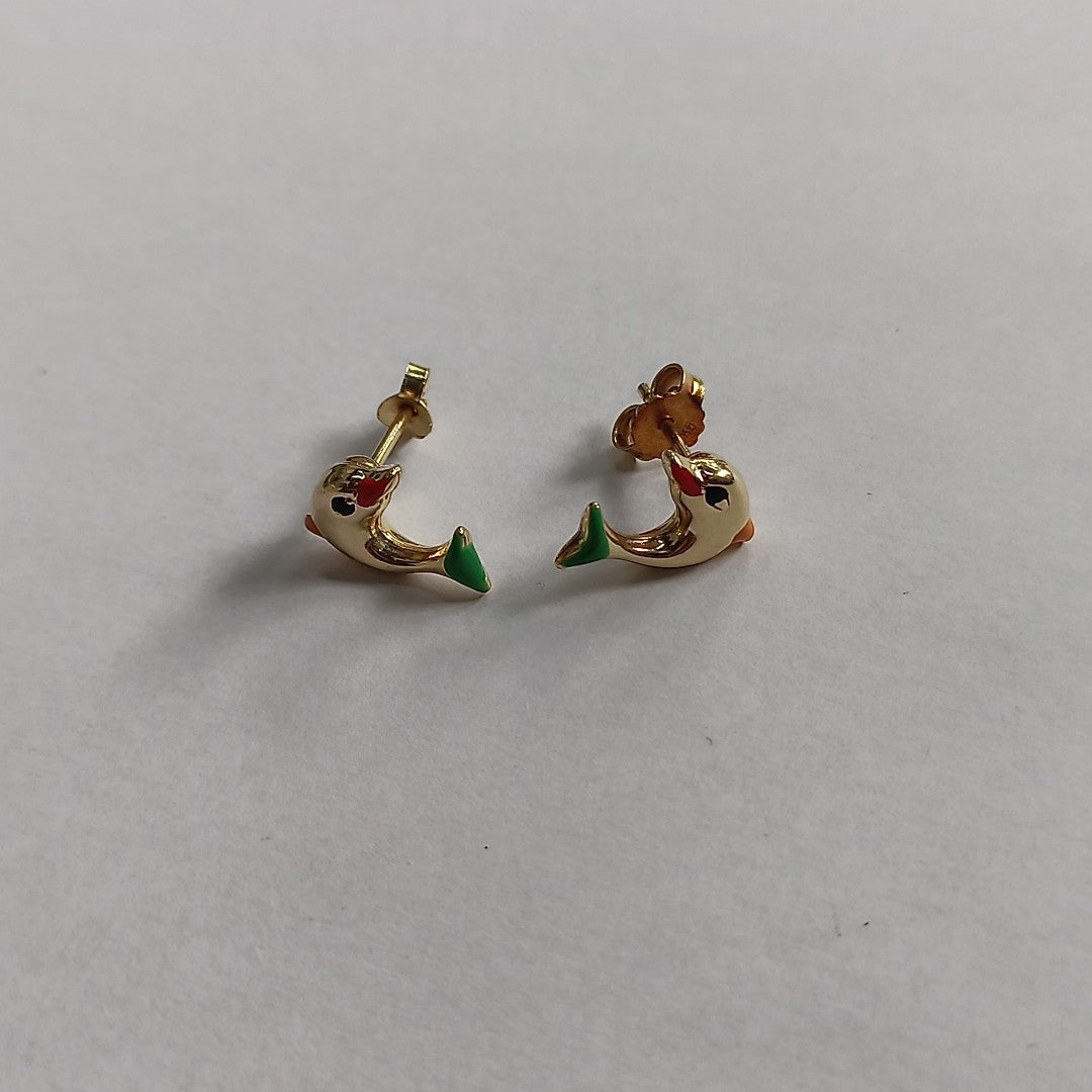 ARETES PAR ORO 14 K 1,40 GRMS (SEMINUEVO)