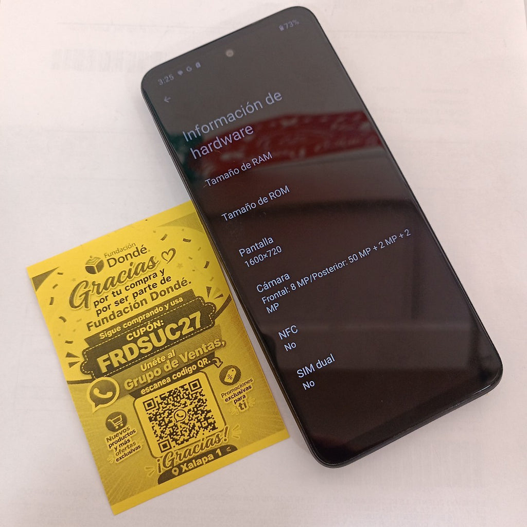 CELULAR MOTOROLA MOTO G13 XT2331-1 (2023) 128 GB 4 GB RAM (SEMINUEVO)