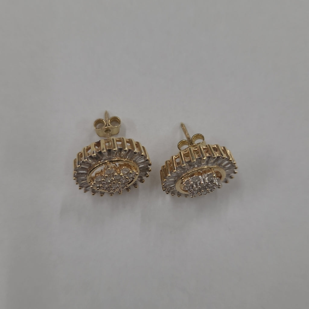 BROQUELES PAR ORO 14 K 5,40 GRMS (SEMINUEVO)