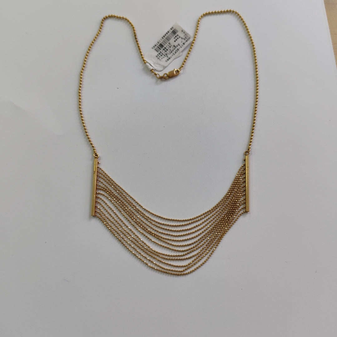 COLLAR ORO 12 K 8.6 GRMS (SEMINUEVO)