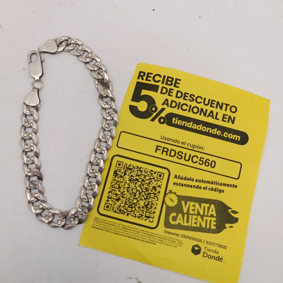 PULSERA PLATA 16.8 GRMS (SEMINUEVO)