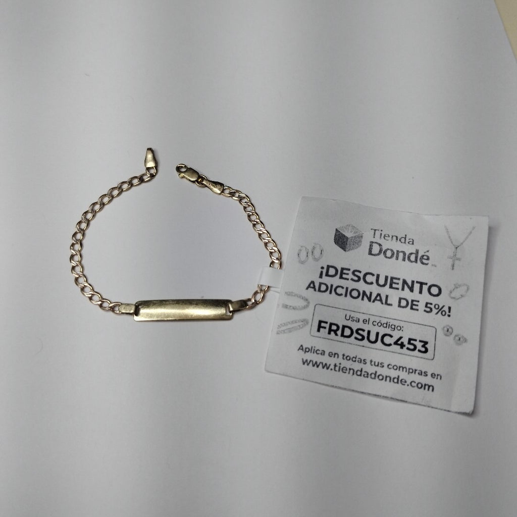 ESCLAVA ORO 14 K 3.1 GRMS (SEMINUEVO)