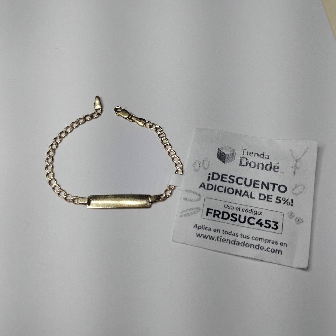 ESCLAVA ORO 14 K 3.1 GRMS (SEMINUEVO)