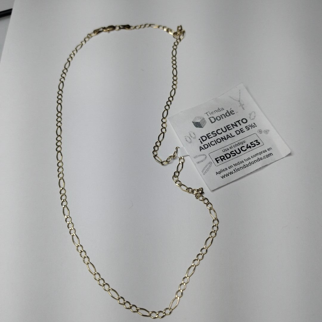 CADENA ORO 14 K 4.3 GRMS (SEMINUEVO)
