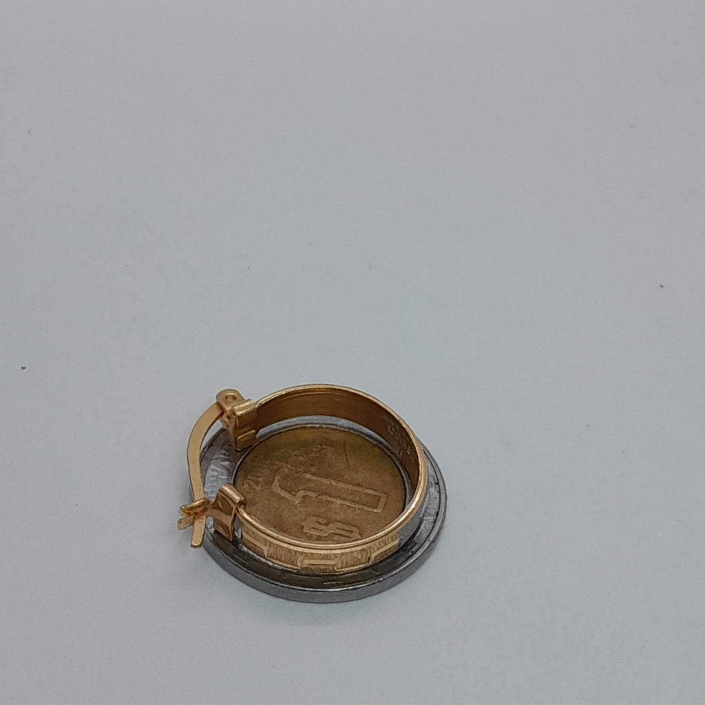 ARRACADAS PAR ORO 14 K 3,20 GRMS (SEMINUEVO)
