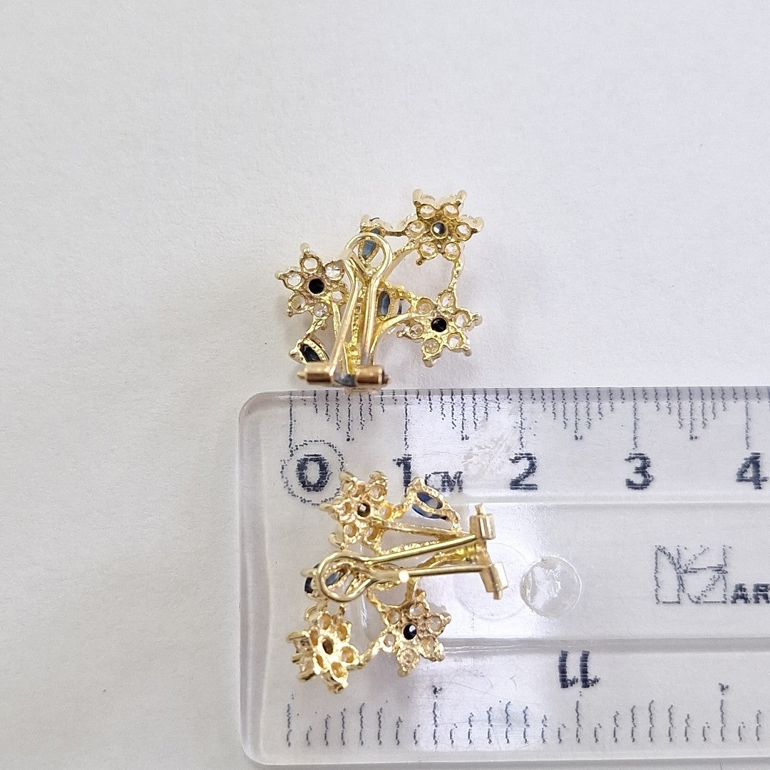ARETES PAR ORO 14 K 5,80 GRMS (SEMINUEVO)