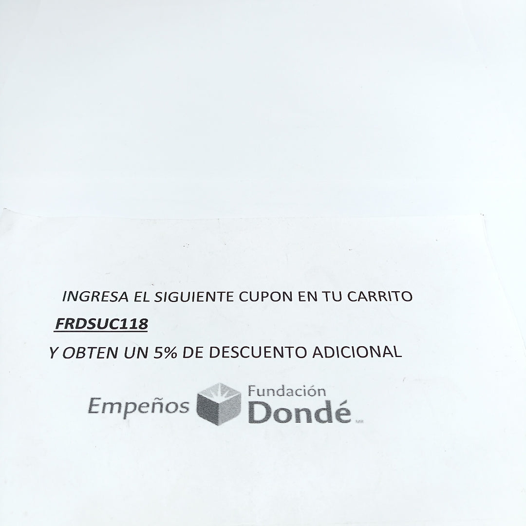 MEDIA CHURUMBELA,SOLITARIO PLATA 2,30 GRMS (SEMINUEVO)