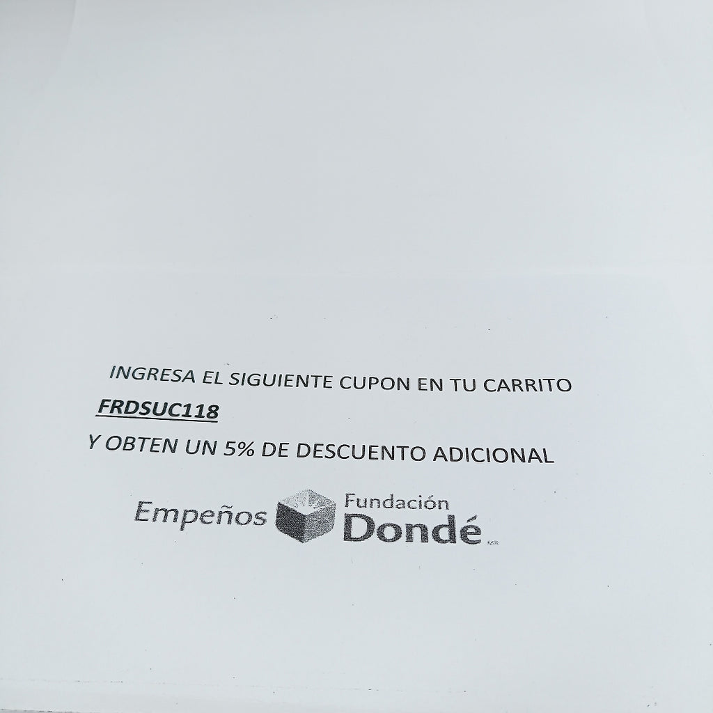 SOLITARIO PLATA 1,30 GRMS (SEMINUEVO)