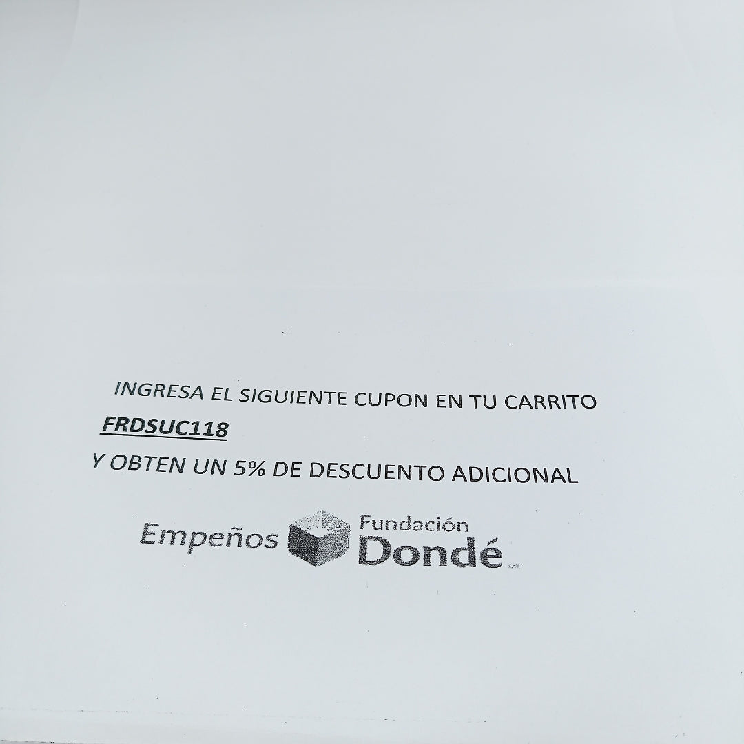 SOLITARIO PLATA 1,30 GRMS (SEMINUEVO)