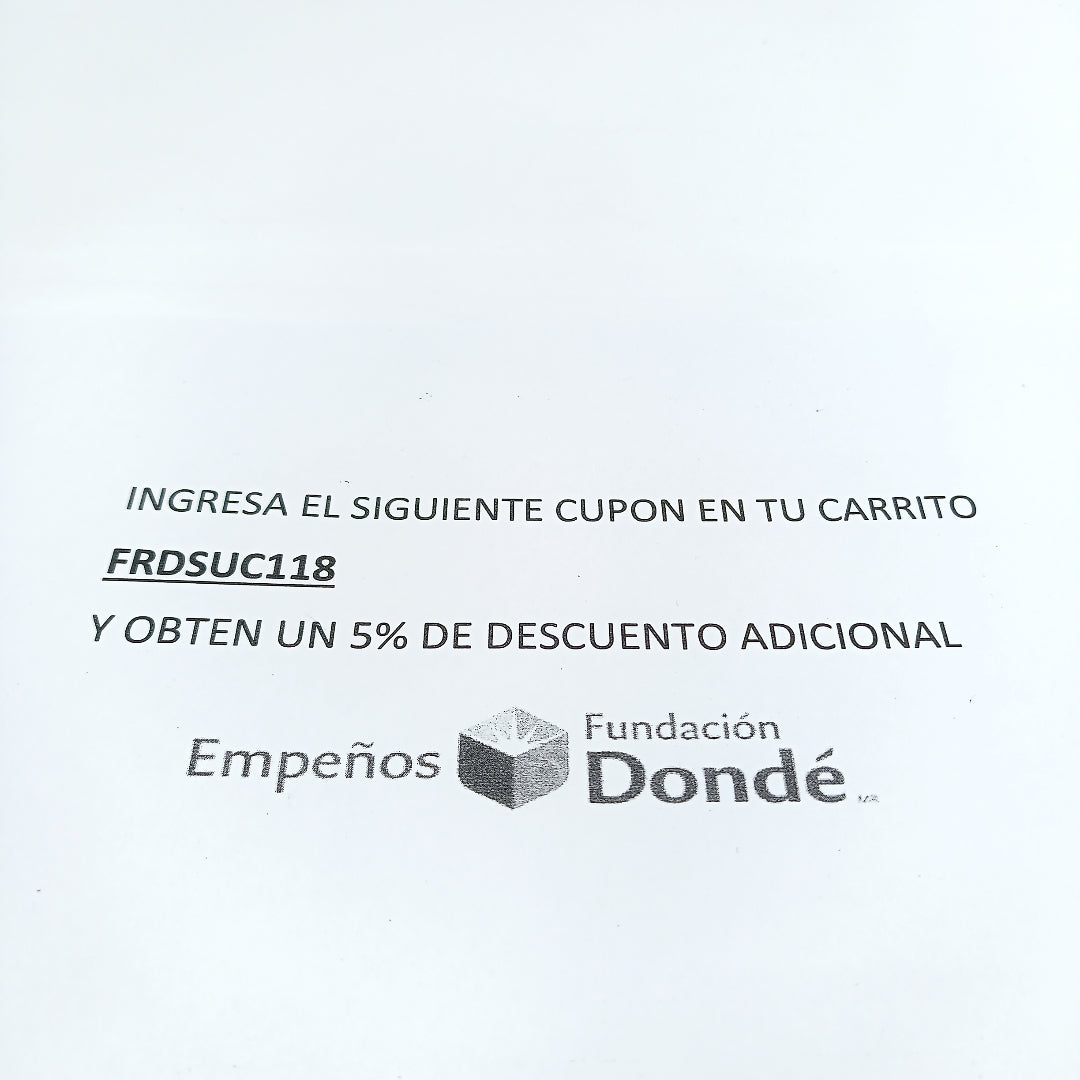SOLITARIO PLATA 1,30 GRMS (SEMINUEVO)