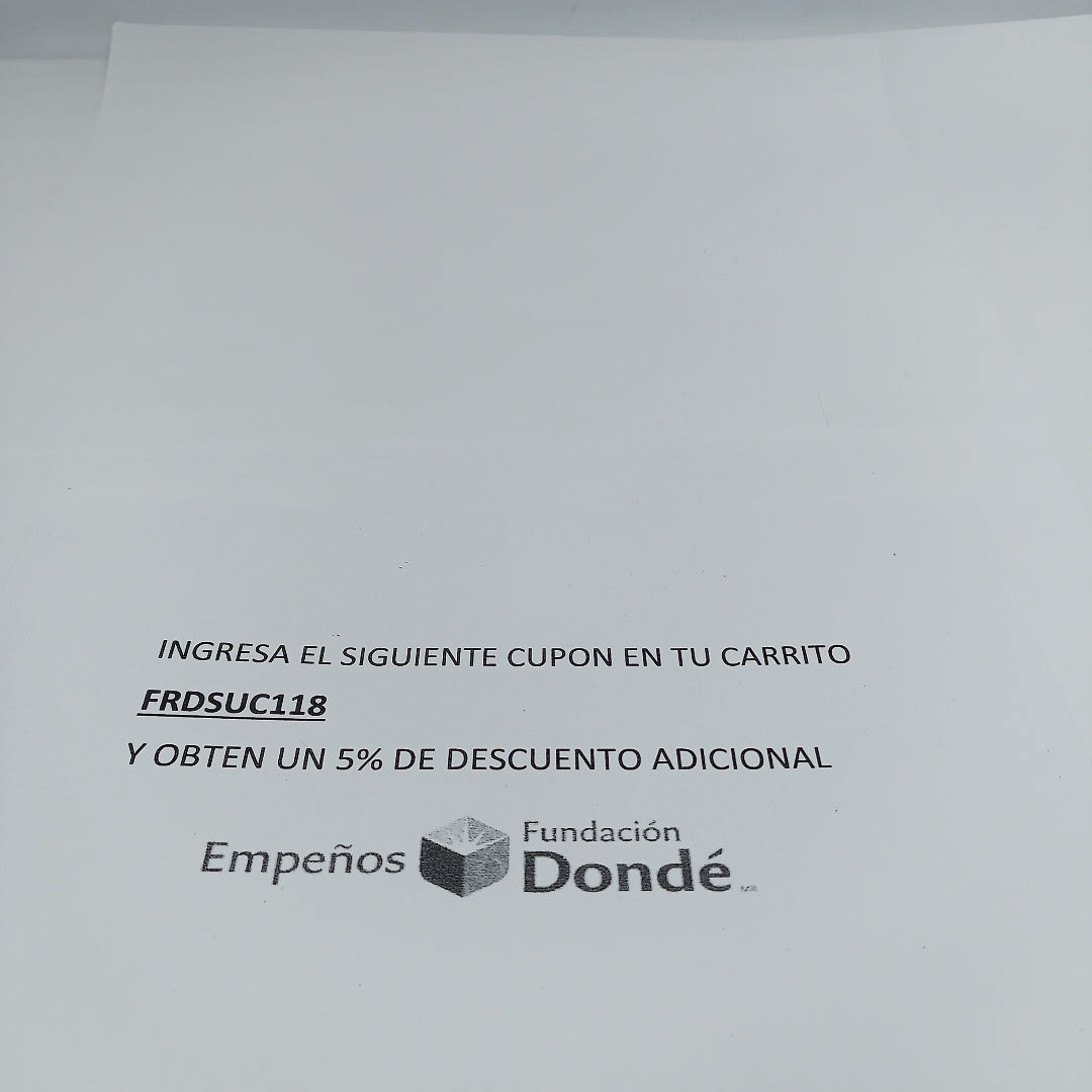 SOLITARIO PLATA 1,50 GRMS (SEMINUEVO)
