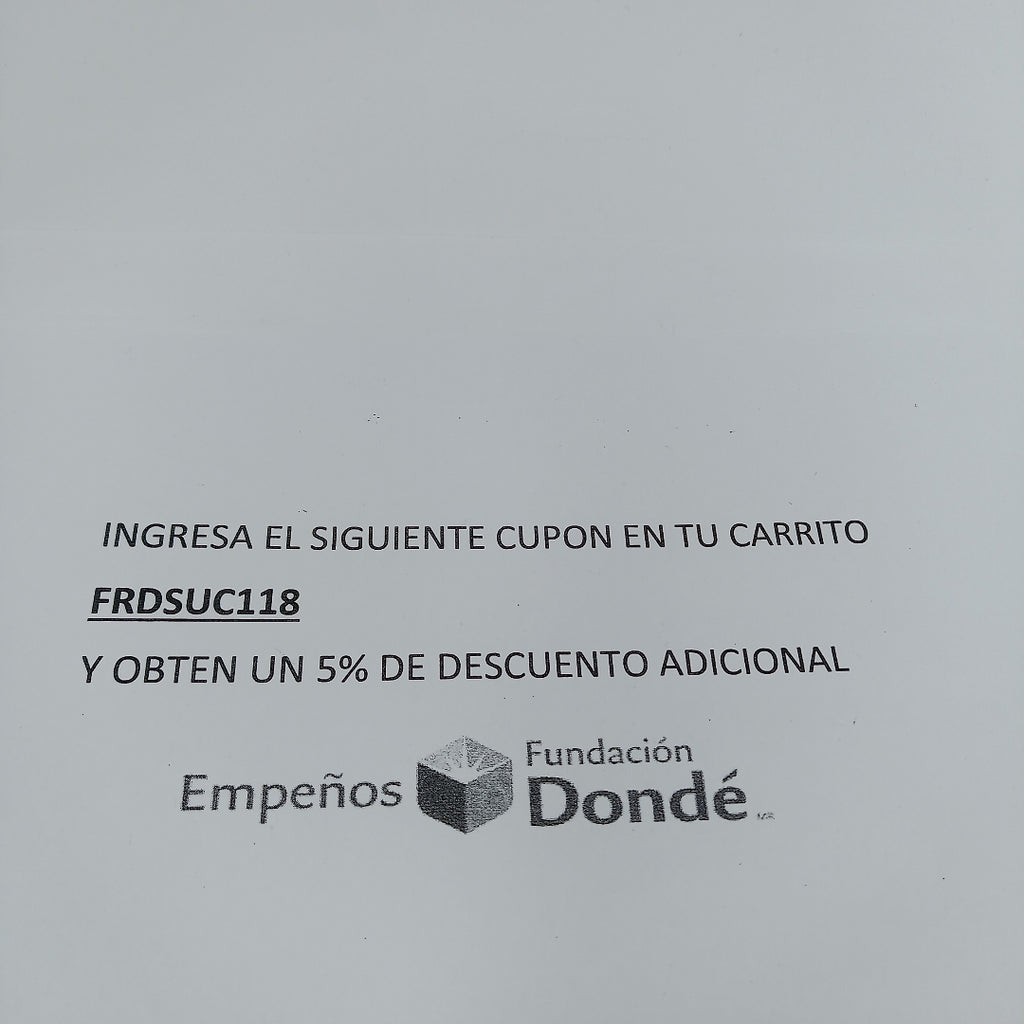 SOLITARIO PLATA 2,10 GRMS (SEMINUEVO)