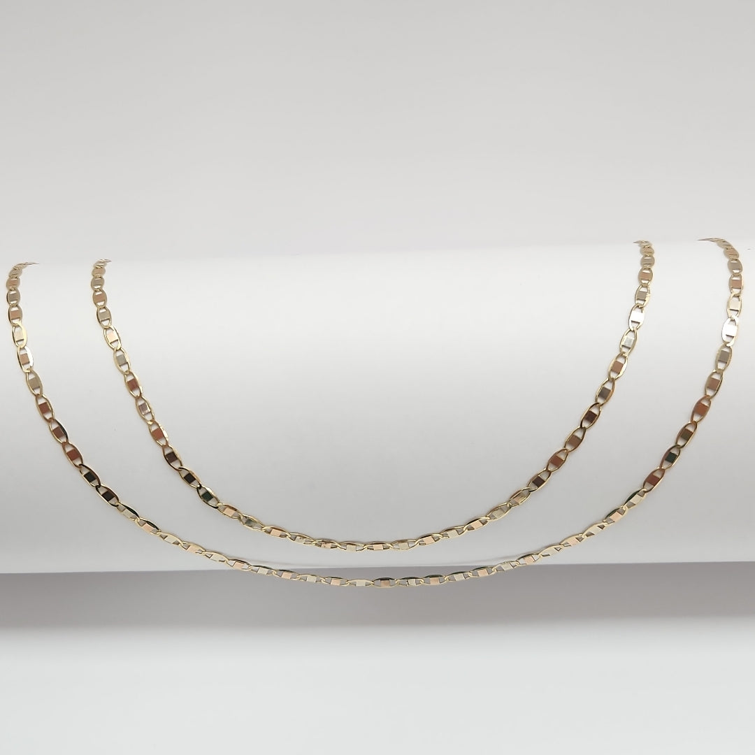 CADENAS GUCHI ORO 14K 55 CM 3.2 GR (NUEVO)