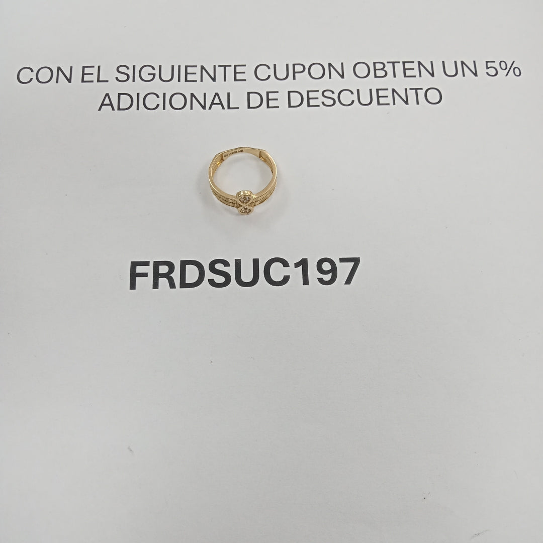 ANILLOS DAMA ORO 14K 2.4 (NUEVO)
