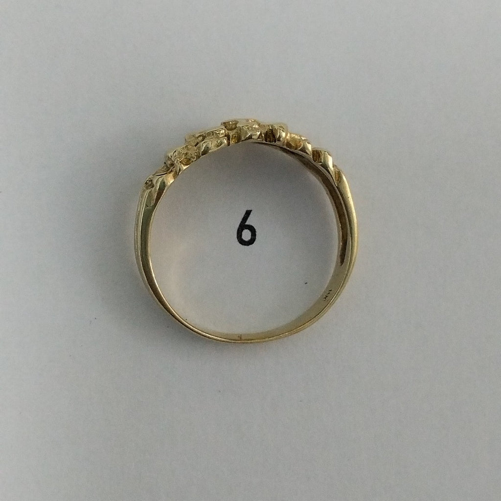 ANILLO ORO 14 K 2.2 GRMS (SEMINUEVO)