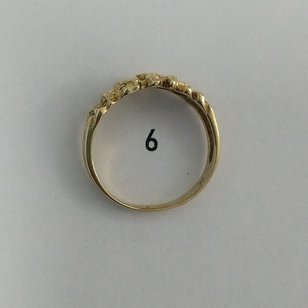 ANILLO ORO 14 K 2.2 GRMS (SEMINUEVO)