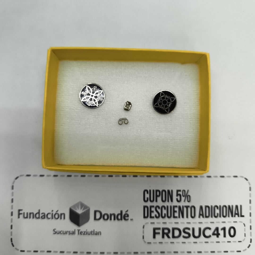 BROQUELES PAR PLATA 1.5 GRMS (SEMINUEVO)