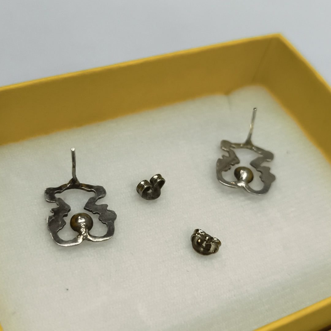 BROQUELES PAR PLATA 1.4 GRMS (SEMINUEVO)