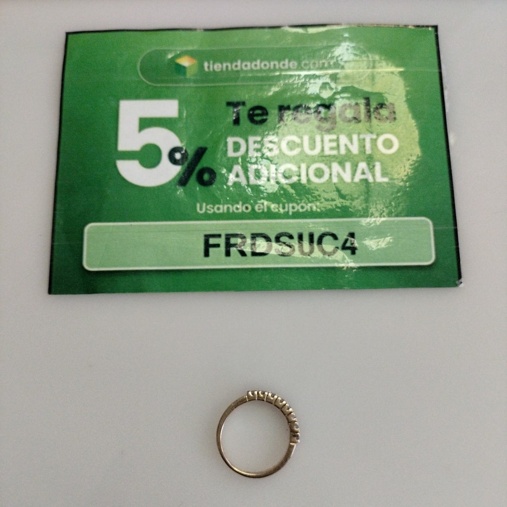 ANILLO ORO 18 K 2.3 GRMS (SEMINUEVO)