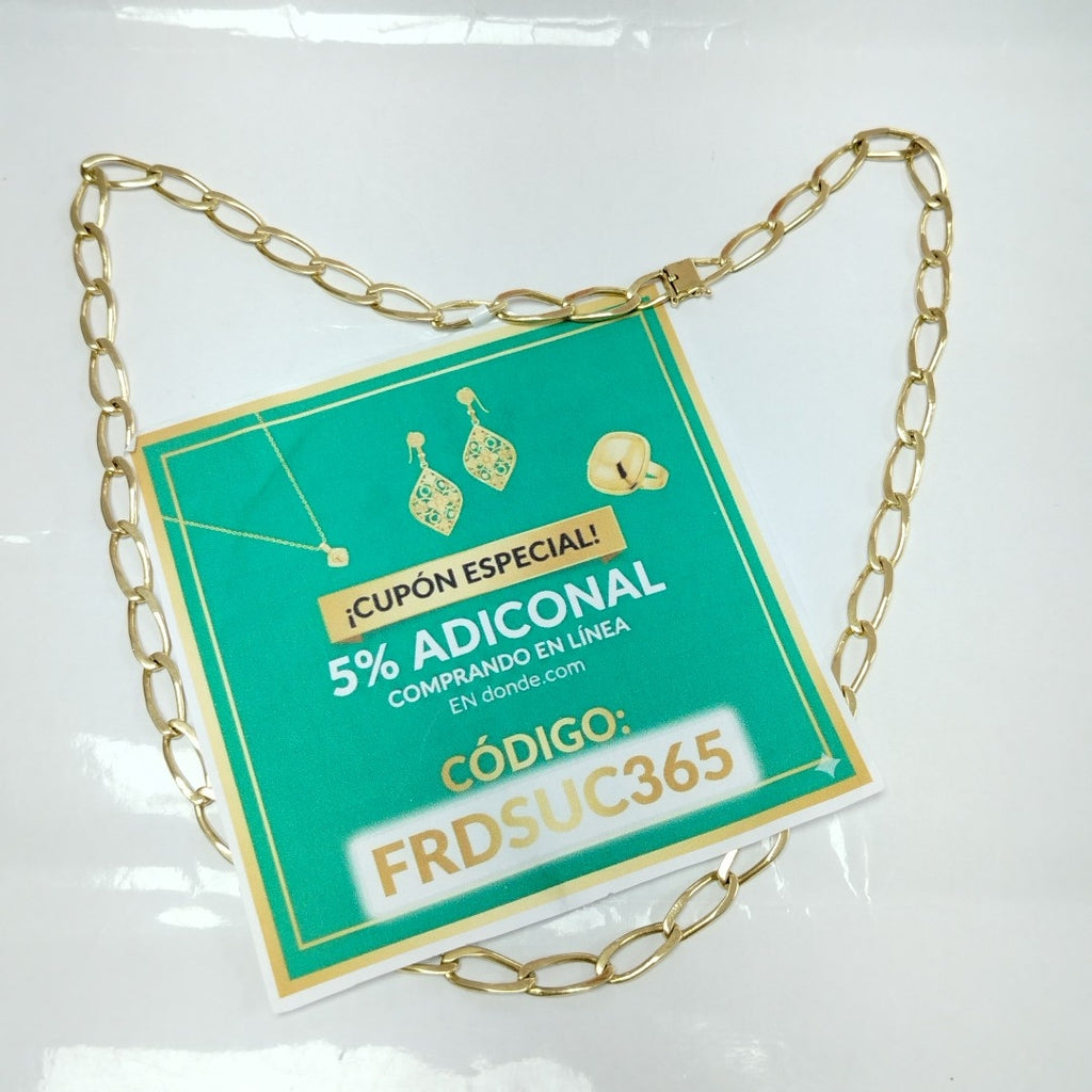 CADENA ORO 14 K 65.4 GRMS (SEMINUEVO)