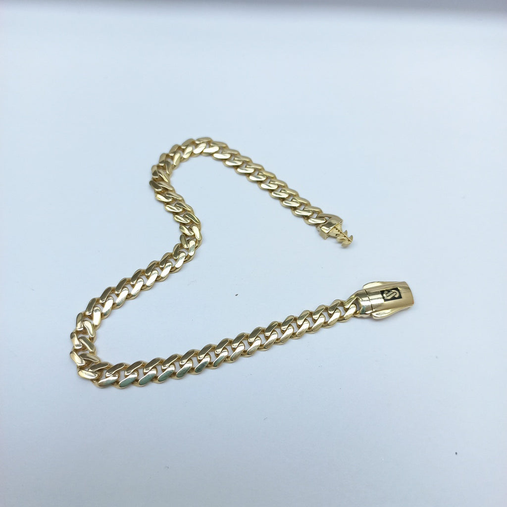 PULSERA MONACO ORO 14K 5.4 (NUEVO)