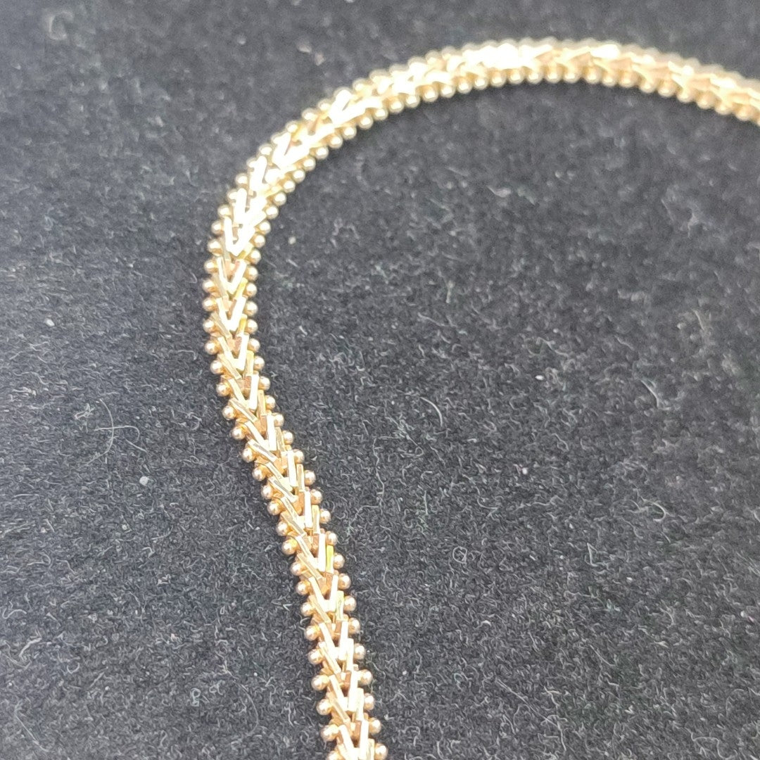 GARGANTILLA ORO, ORO COMBINADO 14 K 30.2 GRMS (SEMINUEVO)