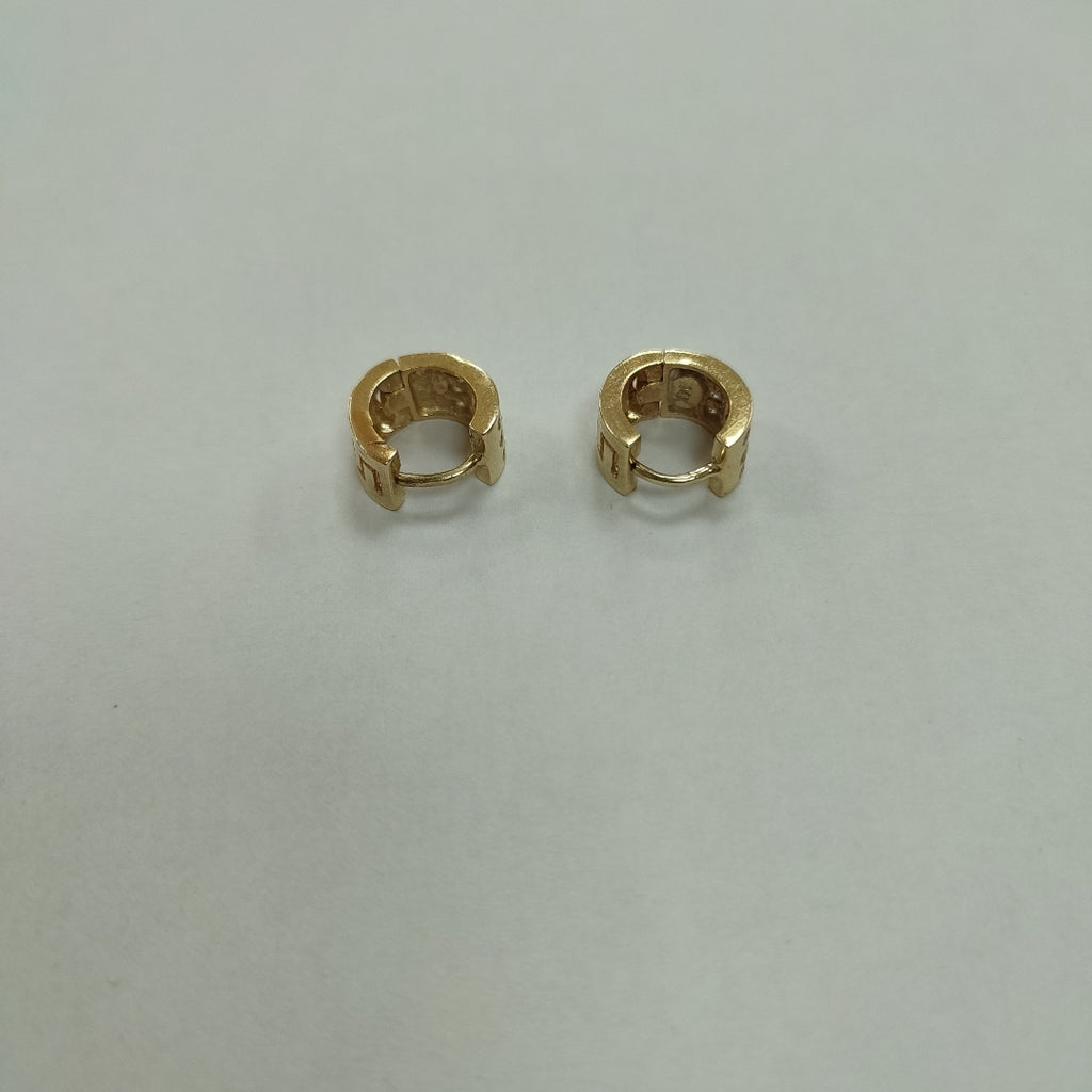 ARRACADAS PAR ORO 14 K 4.9 GRMS (SEMINUEVO)