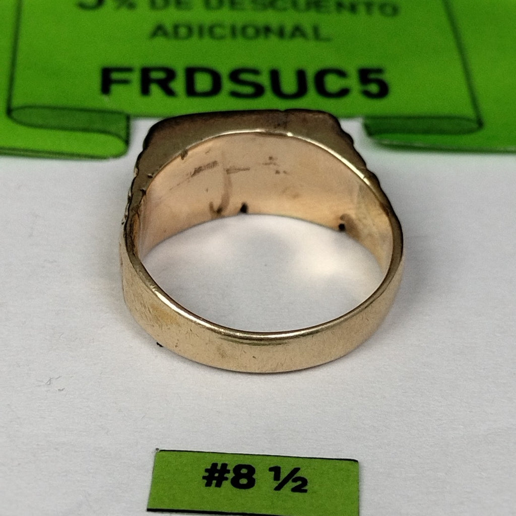 ANILLO ORO 14 K 7,50 GRMS (SEMINUEVO)