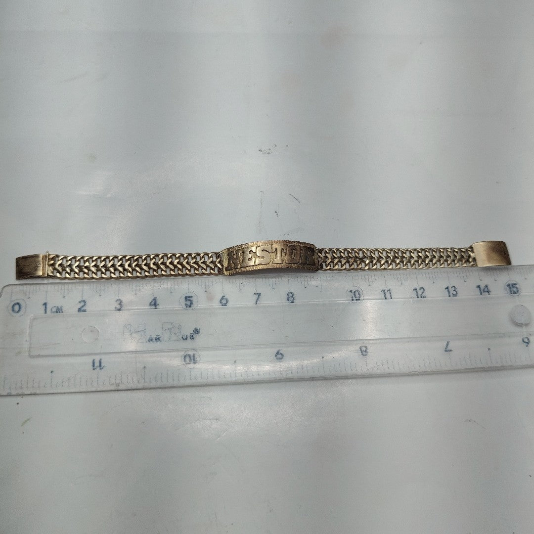 ESCLAVA ORO 10 K 8.5 GRMS (SEMINUEVO)
