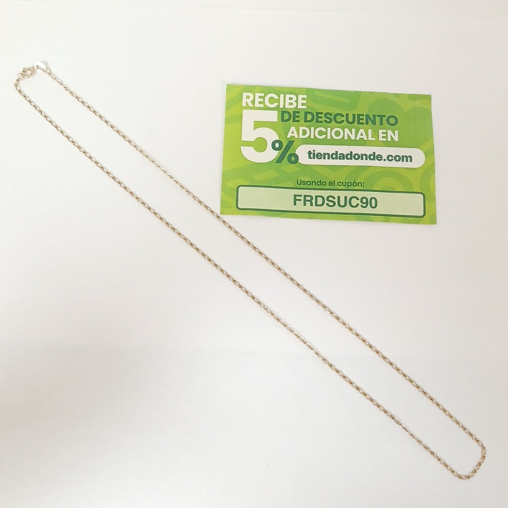 CADENA ORO 14 K 2.6 GRMS (SEMINUEVO)