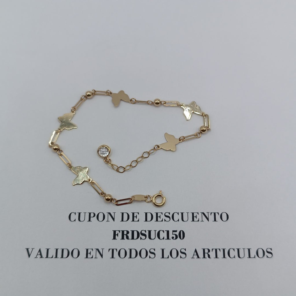 PULSERAS DAMA ORO 14K 2 (NUEVO)
