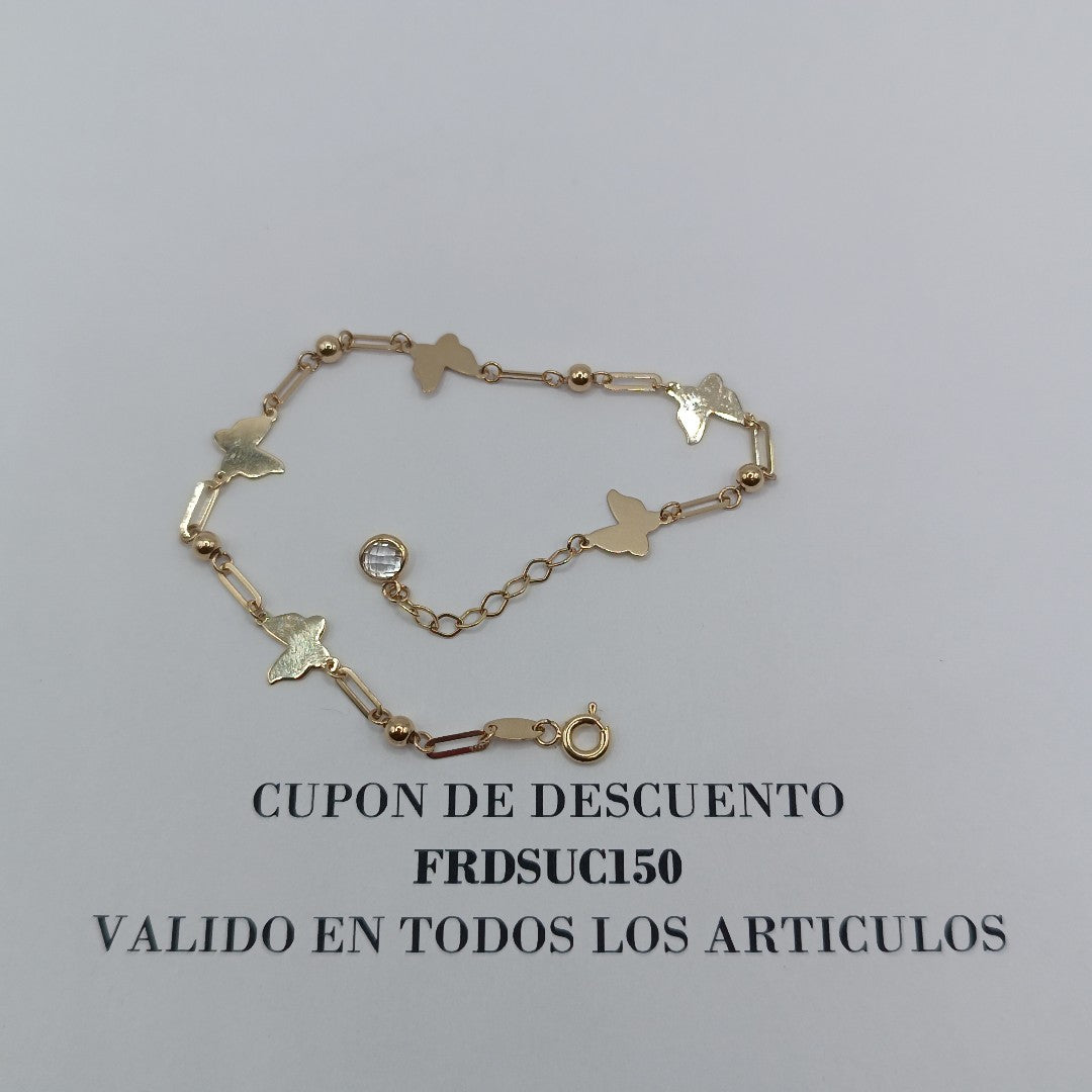 PULSERAS DAMA ORO 14K 2 (NUEVO)