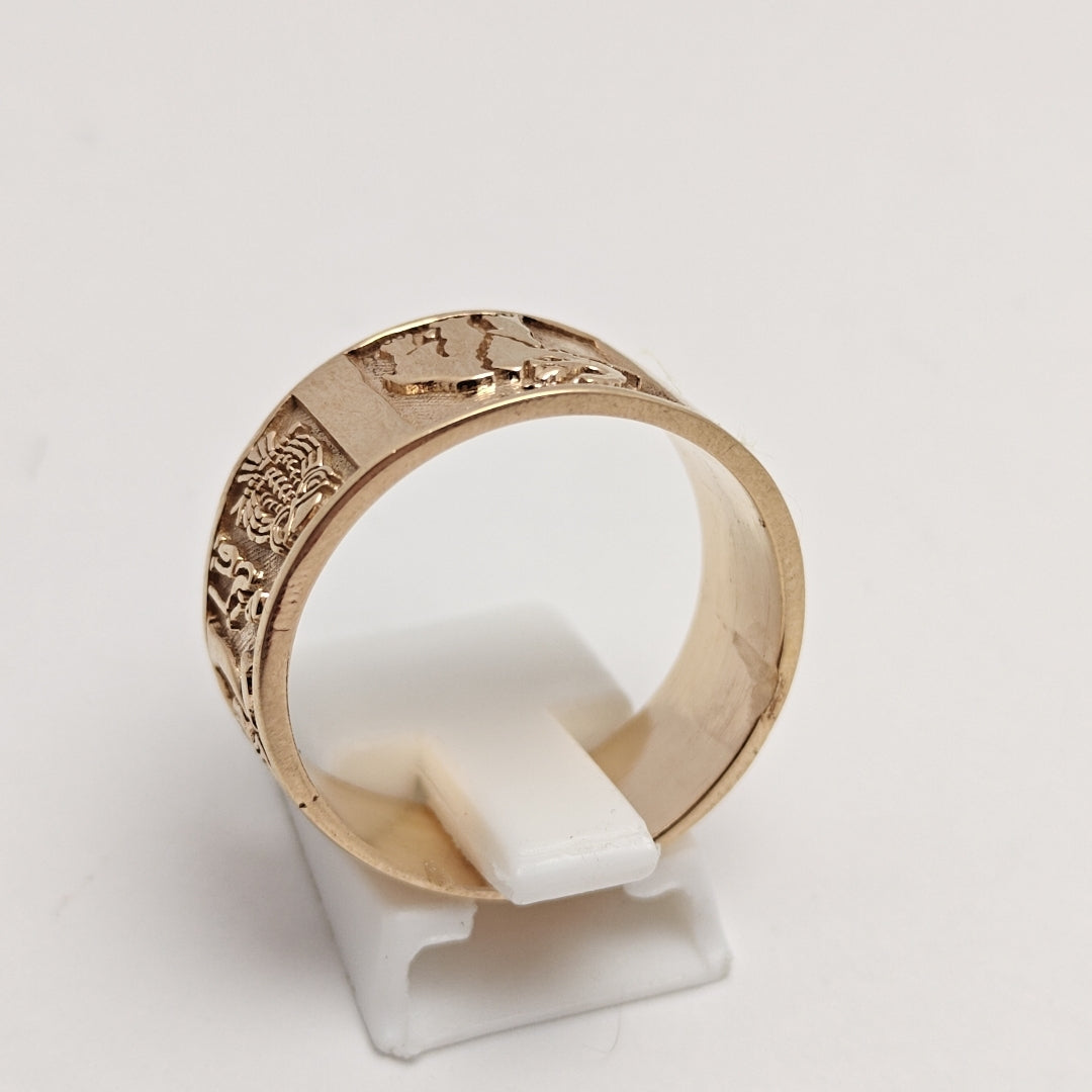 ARGOLLA DE LA SUERTE ORO 18 K 10 GRMS (SEMINUEVO)